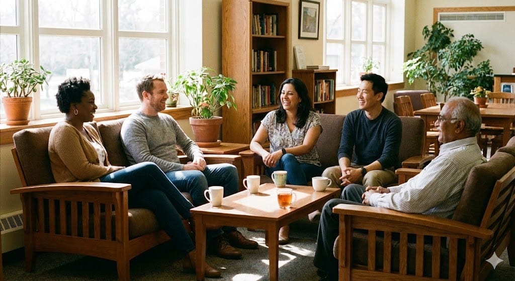 Conexión comunitaria de apoyo